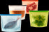 AussieSuperStore Homeware Supplies Reusable Eco Friendly Silicone Resealable Microwave Freezer Safe Storage Container Bags Reusable Silicone Resealable Microwave Freezer Storage Container Bags CBSILIFRESHBAGX4